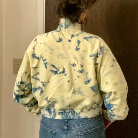 Groceries Apparel Vegetable-Dyed Organic Cotton Sweatshirt Elixir Crop Pullover - Picture 6 of 8